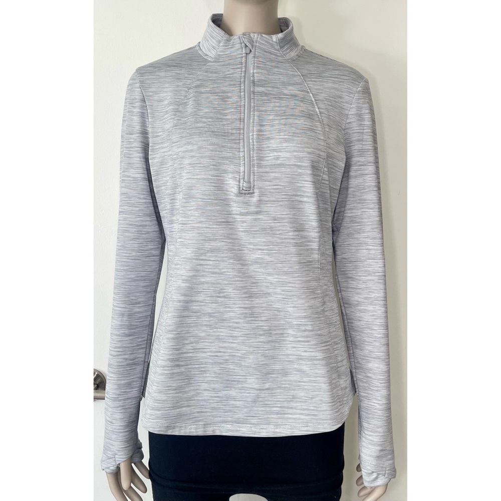 Spyder Active Heathered Grey Athletic Pullover